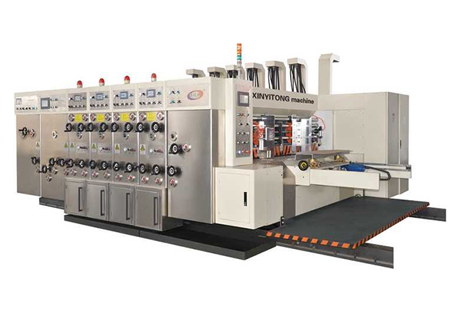 Full automatic slotting die cutting machine